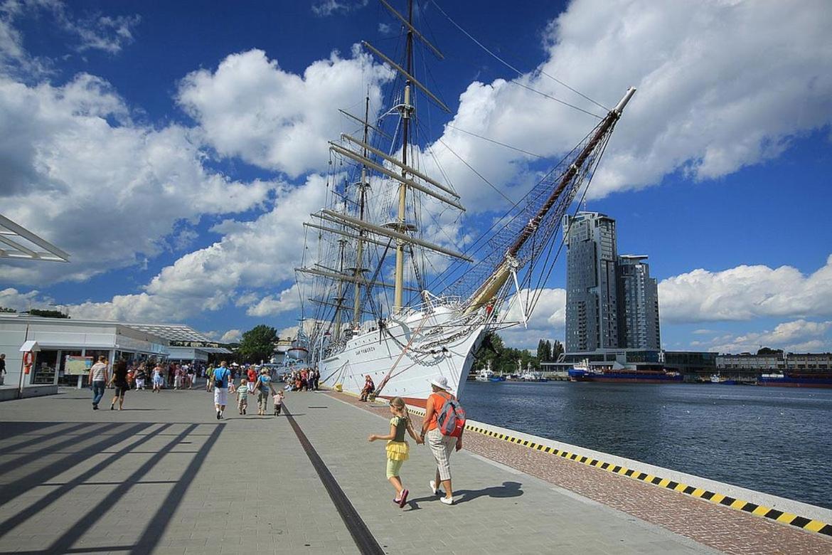 Apartament Gdynia Oksywie Z Tarasem , Darmowy Parking Exterior foto